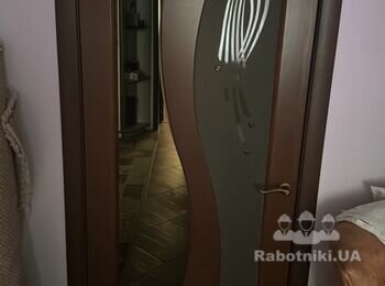 Заміна скла в міжкімнатній двері