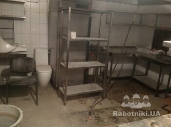 Клининг кухни ресторана