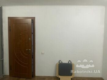 Штукатурка, шпаклевка, фарбування стін і стелі