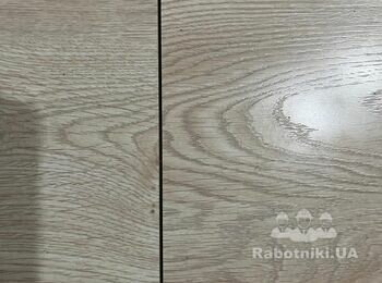 Устранить щели на уложенном ламинате