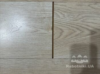 Устранить щели на уложенном ламинате