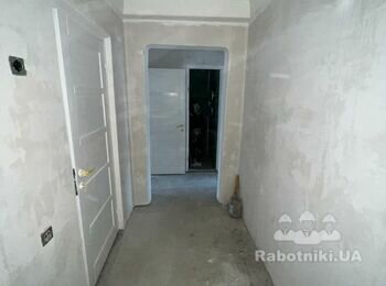 Поклейка шпалер