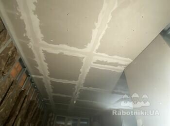Малярні роботи зробити потолок