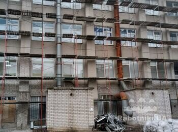 Оздоблення фасаду (штукатурка, короїд, фарбування) (Южноукраїнськ)