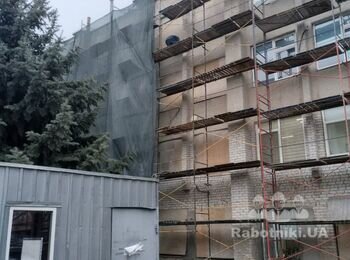 Оздоблення фасаду (штукатурка, короїд, фарбування) (Южноукраїнськ)