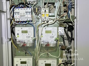 Модернізація поверхового електрощита (4 квартири) з розділенням PEN