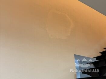 Отшкурить , отпаклевать покрасить стену