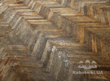 Циклювання паркету