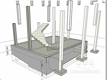 З одноповерхового будинку зробити двопореховий на колонах