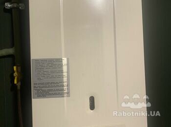 Ремонт газової колонки та котла.
