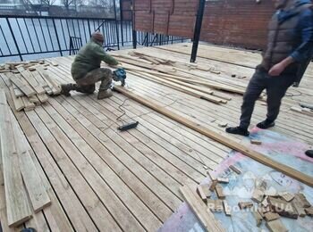 Ремонт тераси, роботи з деревом (Київ)