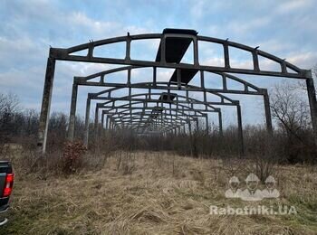 Демонтаж перевезення та монтаж ангару