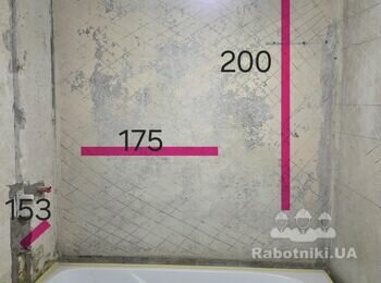 Потрібно покласти плитку на стіни