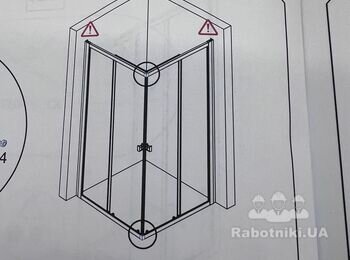 Монтаж душ кабіни