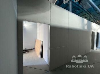 Шпаклювання г/к під фарбування