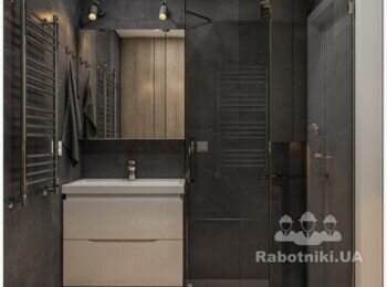 Ремонт санвузла під ключ. Бортничі