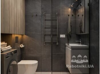 Ремонт санвузла під ключ. Бортничі