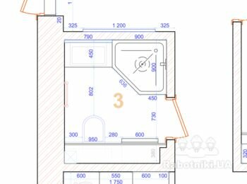 Ремонт санвузла під ключ. Бортничі