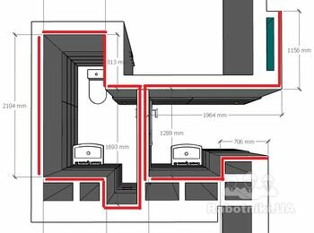 Вкладання плитки с/в 40 м2