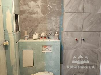 Укладка плитки в ванной