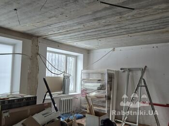 Черновая подготовка потолка, стен