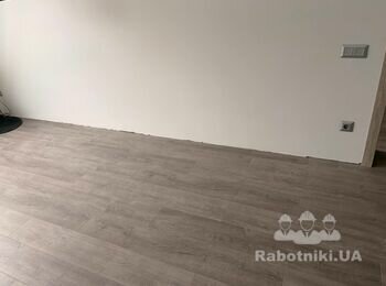 Монтаж плінтусу з МДФ 140 мп