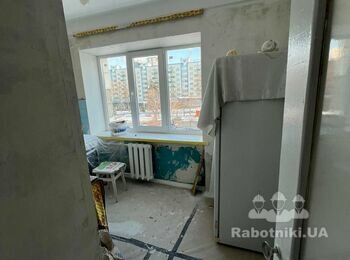 Поклейка шпалер