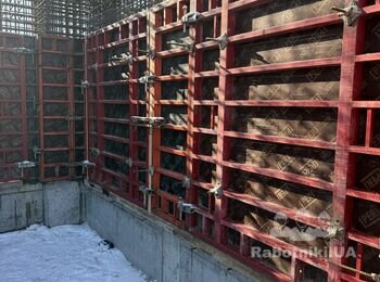 Бетонні роботи. Моноліт