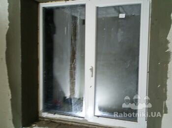 Монтаж укосів