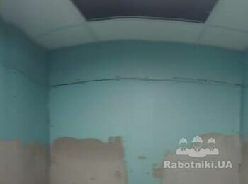 Шпаклівка та покраска стін