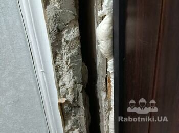 Відкоси на вхідні двері зсередини