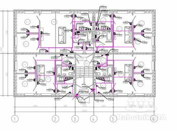 Монтаж електрики 4 квартири