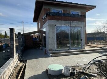 Утеплення фасаду будинку пінополістирол з клінкер пліткою - 220м2