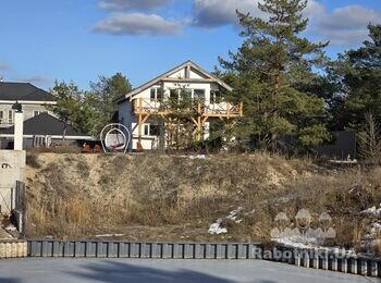 Свайний фундамент під сходи та площадку 94