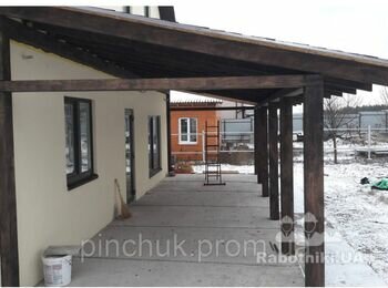 Односкатний навіс(терасса)