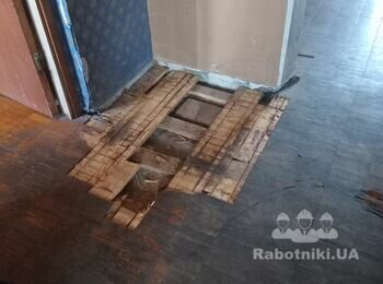Чорнові роботи по підлозі