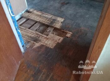 Чорнові роботи по підлозі
