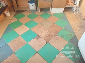 Чорнові роботи по підлозі