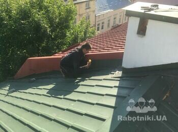 Потрібна бригада для ремонту/перекриття покрівлі офісної будівлі/700 м