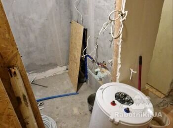 Зробити стяжку з датчиком,вкласти теплу підлогу