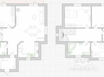 Електромонтажні та сантех-ні роботи з нуля (Рославичі, Київ.обл)