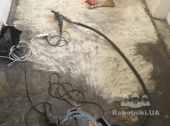 Заливка пола самовыравнивающуюся смесь