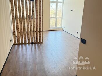 Перегородка из бруса