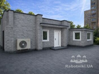 Фасад на офісну будівлю, Печерськ