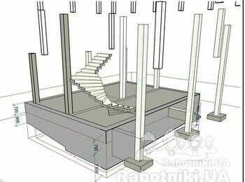 З одноповерхового будинку зробити двопореховий на колонах