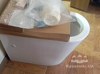 Замена унитаза. Напольный на напольный.