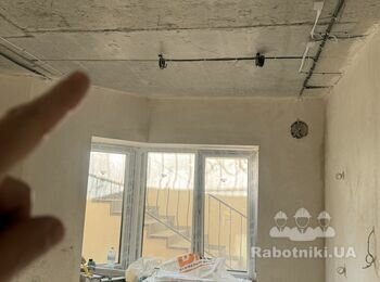 Монтаж гіпсокартона стеля