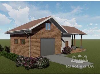 Ворота гаражні 3х2.5 з автоматикою