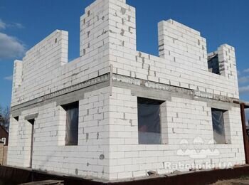 Перегородки з цегли газоблок перемички армопояс покрівля