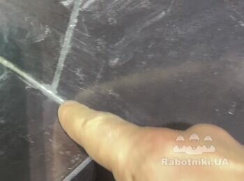 Затерти плиточні шви, силікон, перекласти плитку